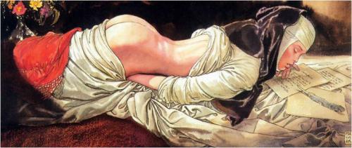 disegno di Milo Manara