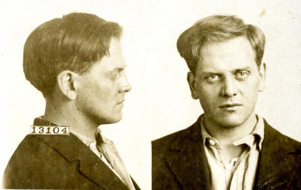 Ralph Chaplin mugshot