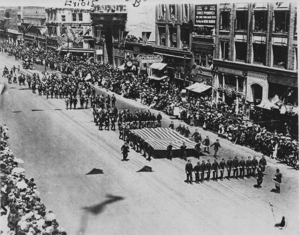 Preparedness Parade, San Francisco 1916