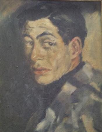 Gideon Klein ritratto da František Petr Kien, pittore e poeta ceco, ebreo, anche lui assassinato ad Auschwitz alla fine del 1944.