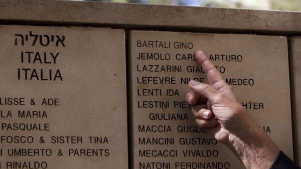 Gino Bartali allo Yad Vashem