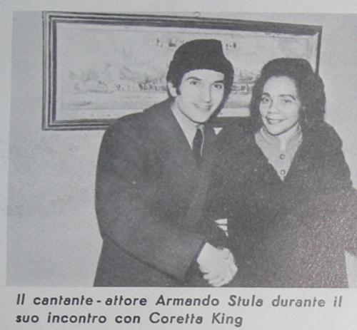 Armando Stula e Coretta King
