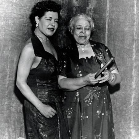 Billie Holiday con la madre, Sadie Fagan