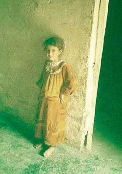 Abeer Qassim Hamza, in una foto all’età di sette anni.