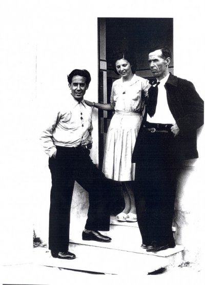 Antonio Aleixo (a destra)