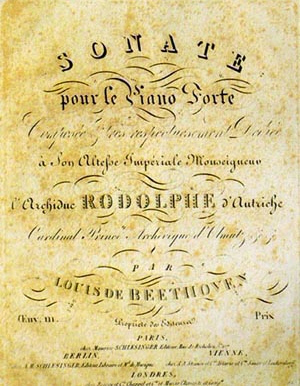 La prima edizione della Sonata n.32