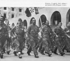  La Brigata Caio il 25 Aprile 1945 a Genova