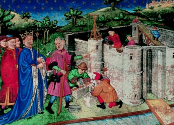 Il cantiere trecentesco della Bastiglia