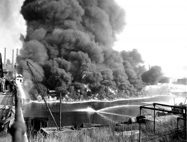 Cuyahoga fire, 1969