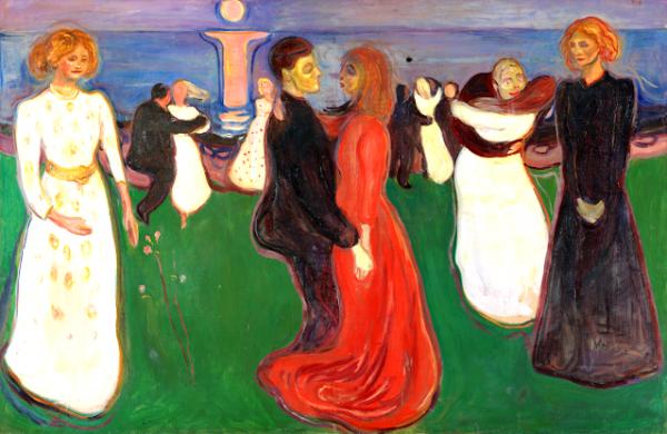 LA DANSE DE LA VIE  Edvard Munch – 1899