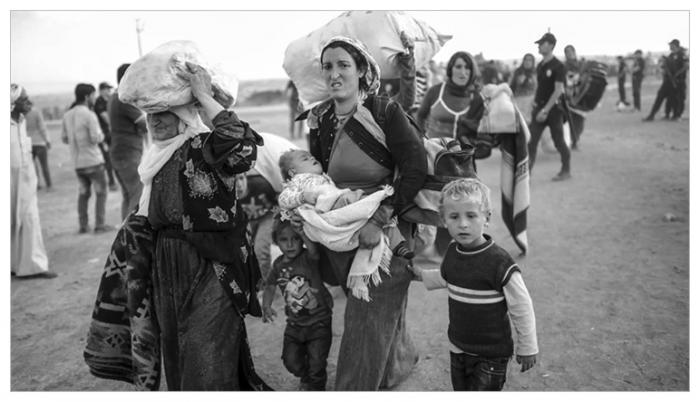 Deplaced Kurds