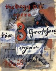Poster originale dell'Opera da tre soldi (Berlino, 1928)