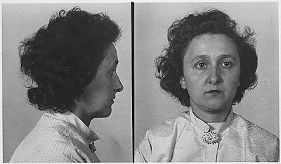 Foto segnaletica di Ethel Rosenberg