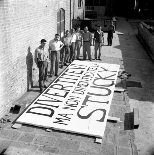 Stucky 1954, fotografia di Carlo Mantovani.‎