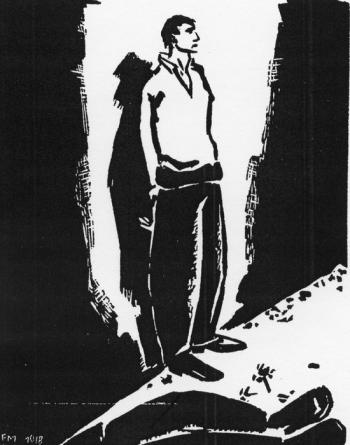 Frans Masereel. Tavola da “25 images de la passion d'un homme”