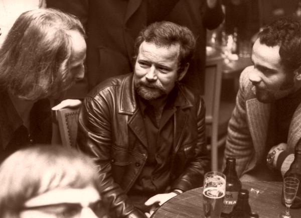 Franz-Josef Degenhardt (1970) avec Hannes Wader (à gauche)