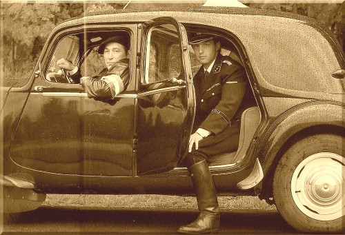 Una Citroën Traction Avant utilizzata dalla Gestapo