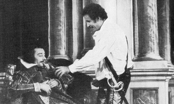 Modugno e Giustino Durano nei panni di Masaniello e del Viceré