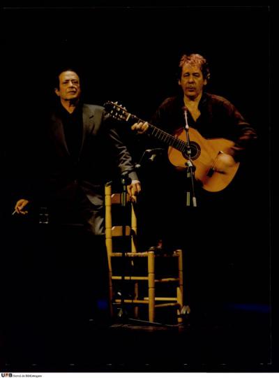 Goytisolo ed Ibáñez insieme nel recital “La Voz y la Palabra” del 1994