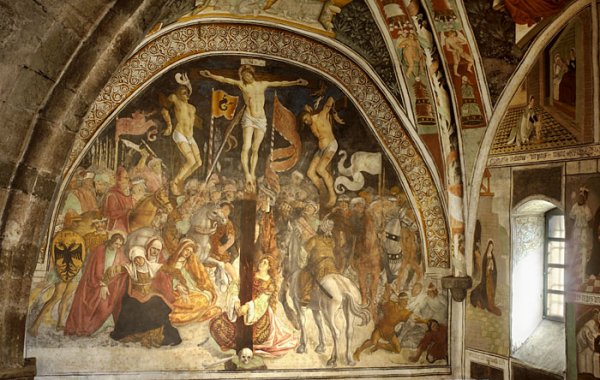Hans Clemer, “Crocifissione”, 1493, ‎Chiesa parrocchiale di Elva‎
