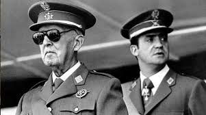 Juan Carlos y Francisco Franco