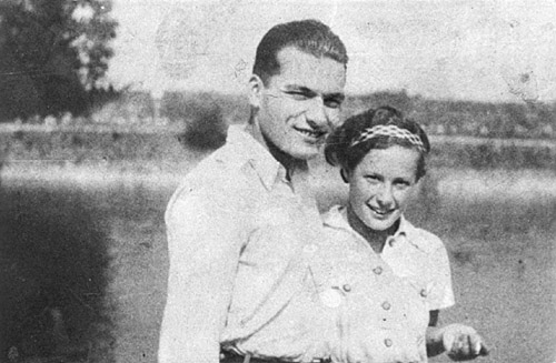 Jura Soyfer con l'amica Marika Szécsi