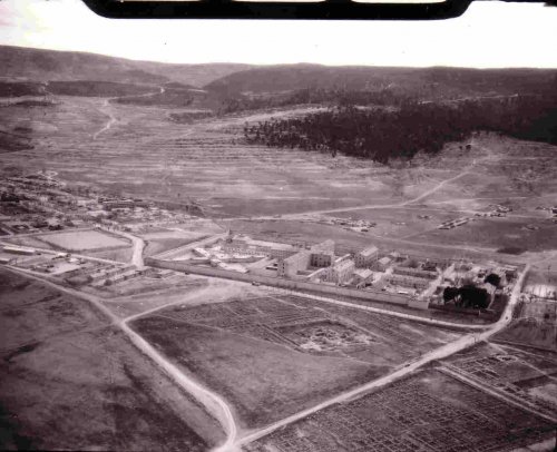 Foto aerea del penitenziario di Lambèse