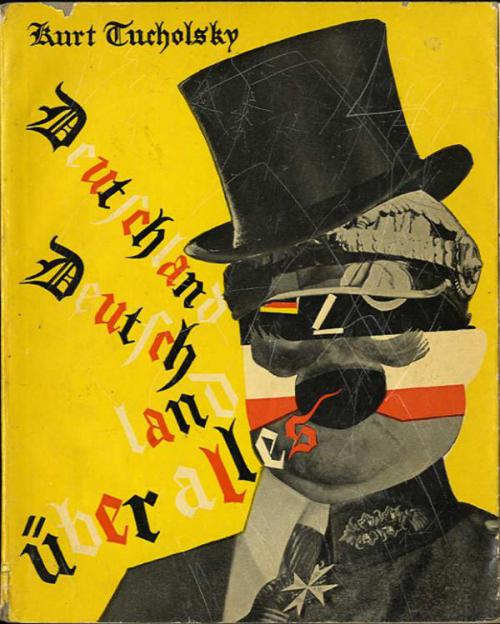Copertina di “Deutschland, Deutschland über alles” realizzata da John Heartfield