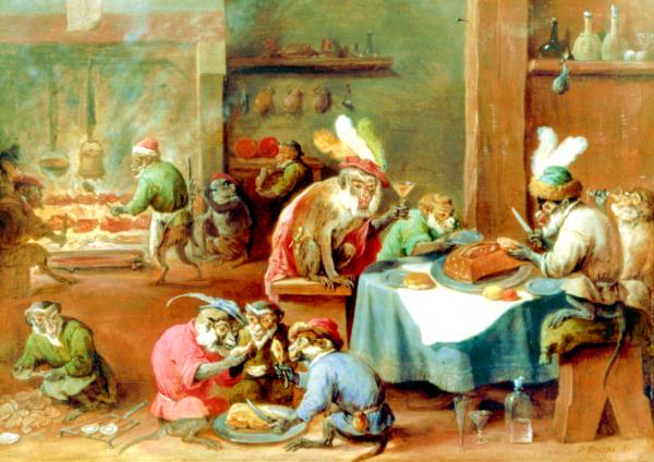Le Banquet Teniers (oirca 1690)