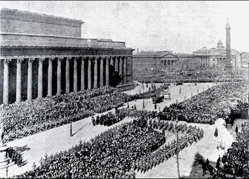 Liverpool Pals inspection252C 1915