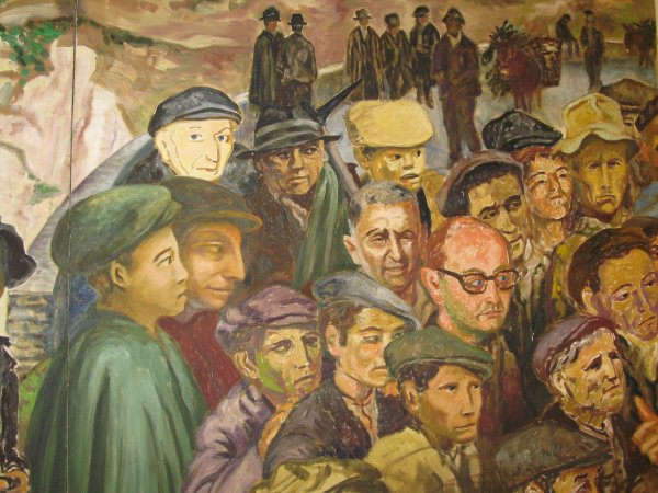 Lucania 61 di Carlo Levi (particolare)