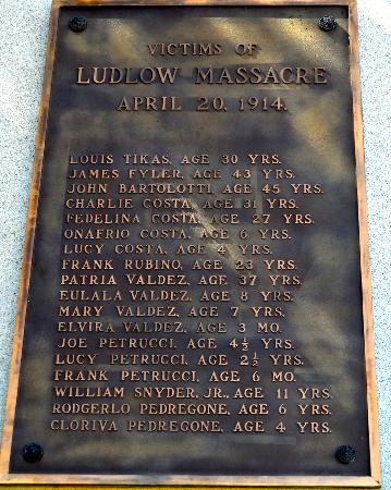 Victims of the Ludlow Massacre