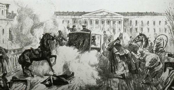 Attentato mortale allo Zar Alessandro II Romanov, San Pietroburgo, 13 marzo 1881