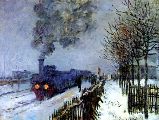 tableau de Claude Monet  1875