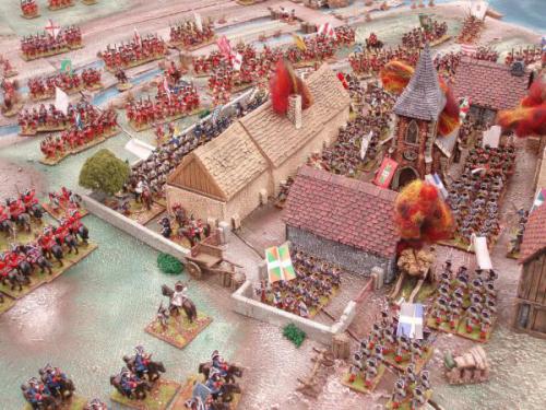 Diorama della battaglia di Blenheim