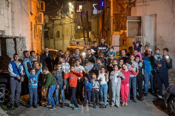  Palestinian residents of Batan Al-Hawa, Silwan, 2018. All of them are under threat of eviction credit: Emil Salman, Haaretz