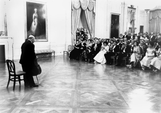 Pau Casals alla Casa Bianca -1961