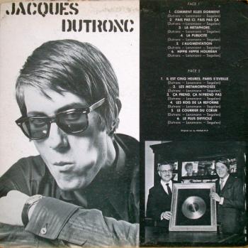 Jacques Dutronc – Jacques Dutronc (1968, Gatefold, Vinyl)