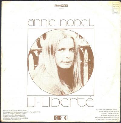 Annie Nobel – Li-Liberté / Devant Le Troupeau (Sahel) (1977, Vinyl)