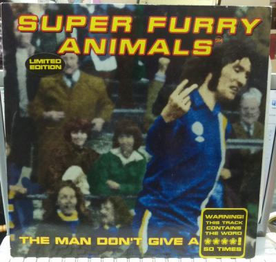 Super Furry Animals – The Man Don't Give A Fuck (1996, Vinyl)