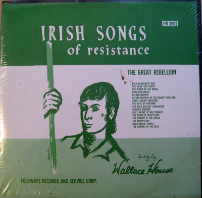 Wallace House – Irish Songs of Resistence, 1959