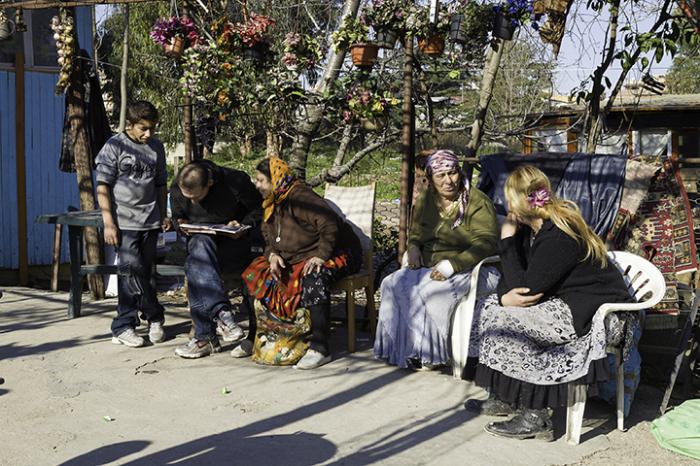 Roma, ex campo Nomadi Casilino 900  Archivio Riccardo Gullotta