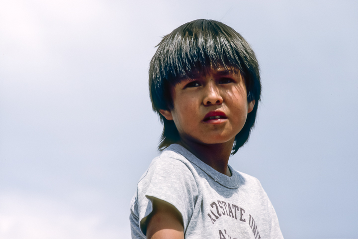 Bambino Navajo  Archivio Riccardo Gullotta