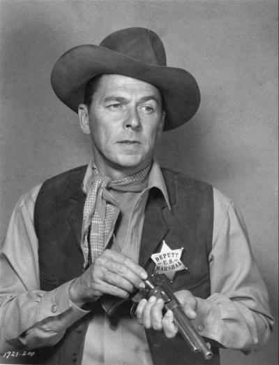 Hey Ron, where you goin' with that gun in your hand?