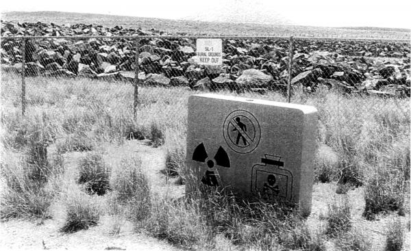 Idaho Falls, 2003. Il luogo di “sepoltura”del reattore SL-1 esploso 40 anni prima