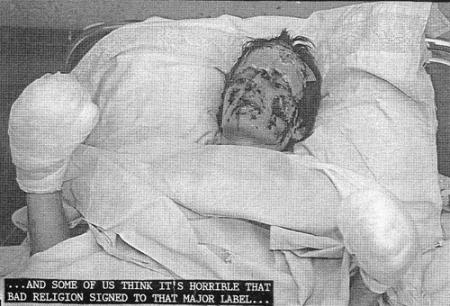 And some of us think it's horrible Bad Religion signed with a major label...