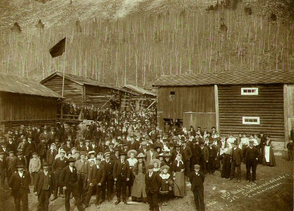 International Workers' Day 1910 in Sel, Norway