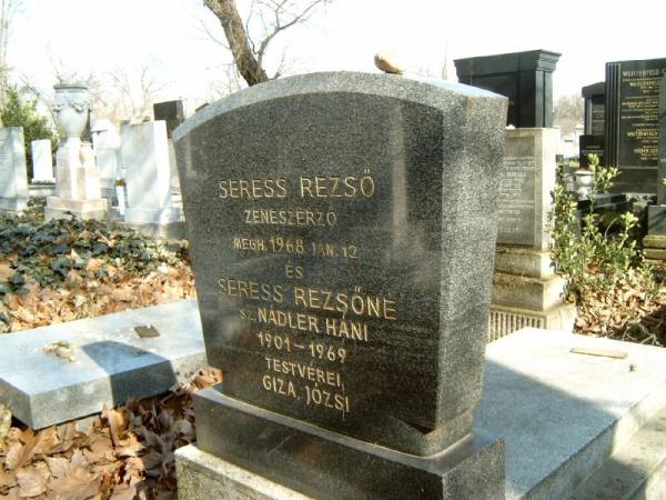 La tomba di Seress Rezső a Budapest