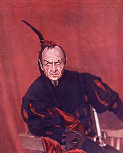 Sergei Prokudin-Gorskii - Feodor Chaliapin as Mephisto
