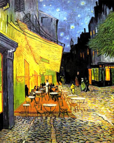 La Terrasse de café de Vincent Van Gogh